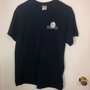 Navy blue, southern couture t-shirt.